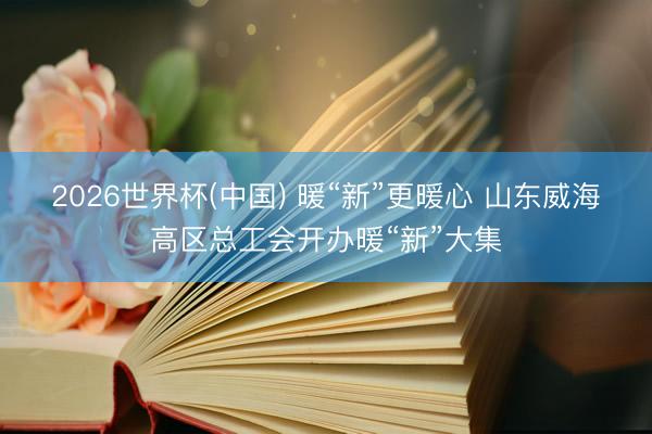 2026世界杯(中国) 暖“新”更暖心 山东威海高区总工会开办暖“新”大集